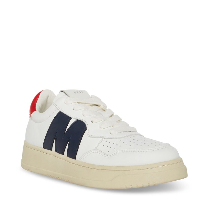 White Steve Madden Jazz Women's Sneakers | XTRSE2469