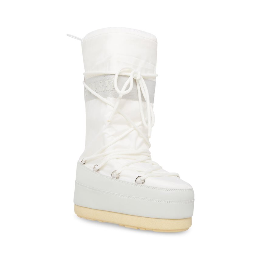 White Steve Madden Mav-t Women's Snow Boots | CDIEW6783