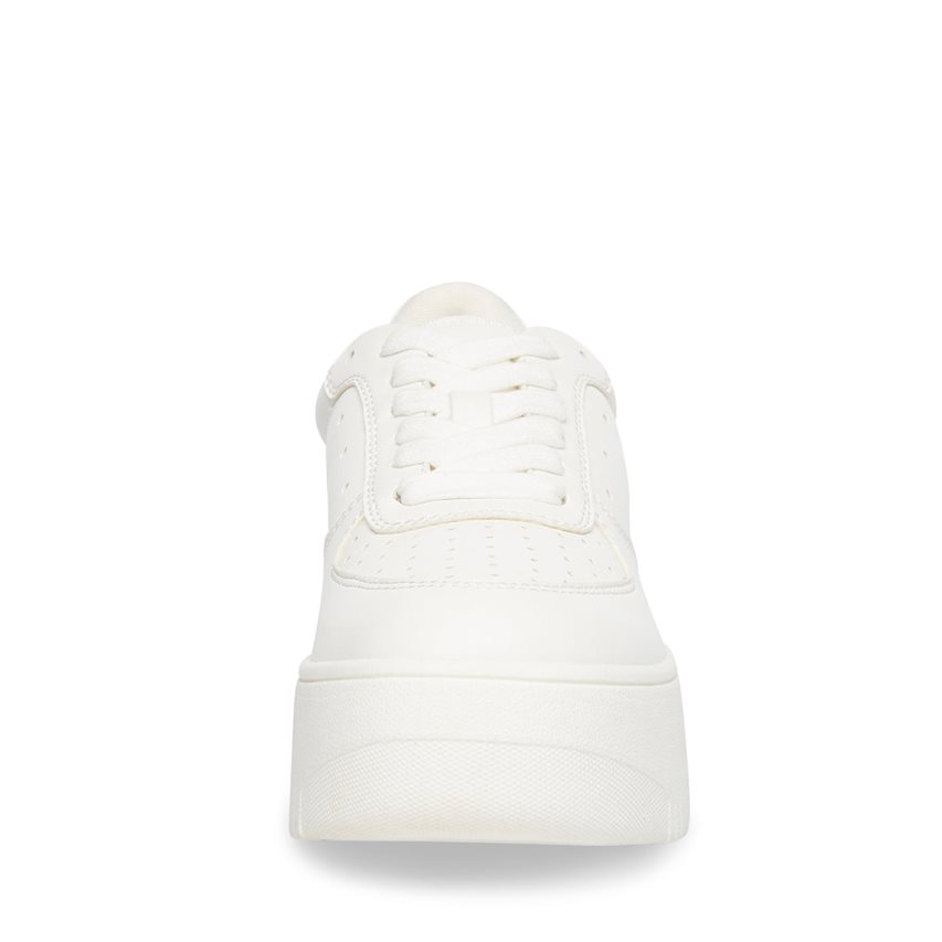 White Steve Madden Rocket Women's Platform Shoes | TFPIL7214