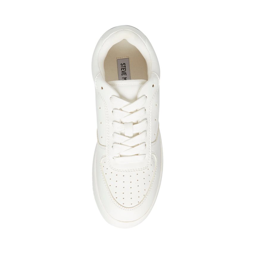 White Steve Madden Rocket Women's Platform Shoes | TFPIL7214