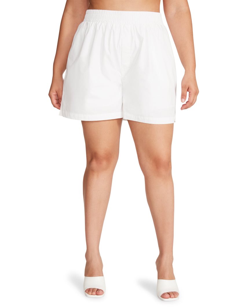 White Steve Madden Tish Women's Shorts | FDVNK9702