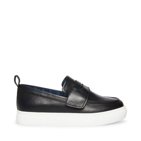 Black Steve Madden Acooper Kids' Sneakers | BLPED7581