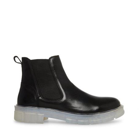 Black Steve Madden Adonis Men's Chelsea Boots | BARS122401