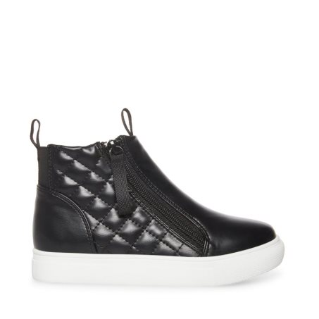 Black Steve Madden Areggie Kids' Sneakers | GIRSX8072