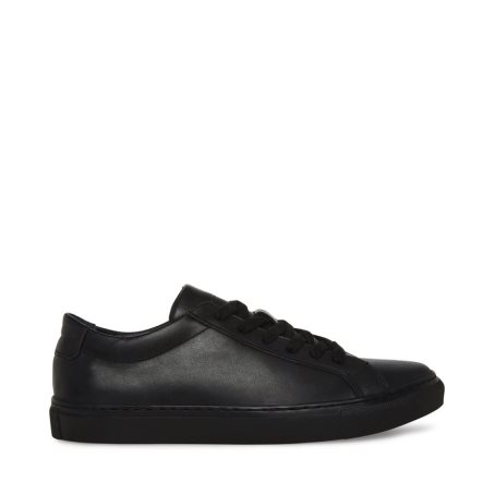 Black Steve Madden Bolo Men's Sneakers | IFM12Y2798