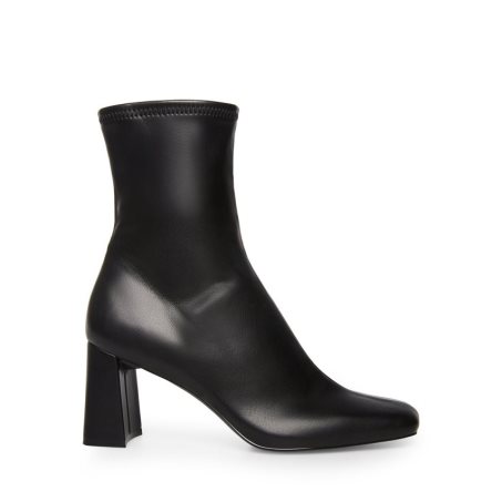 Black Steve Madden Hush Women's Ankle Boots | AMZKO8756