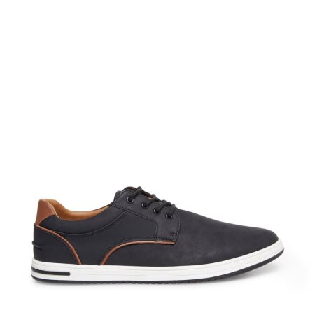 Black Steve Madden Jalen Men's Sneakers | ROEGF5138