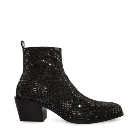 Black Steve Madden Richie Men's Ankle Boots | TRBEW3802