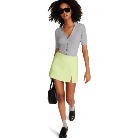 Light Green Steve Madden Cam Women's Skirts | GJOIL3120