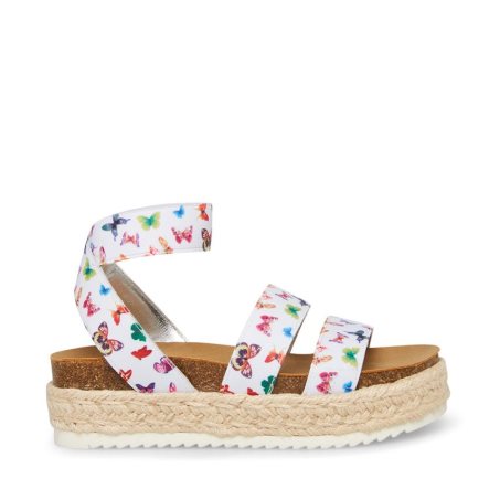 Multicolor Steve Madden Jkimmie Kids' Platform Sandals | FEJKO2365