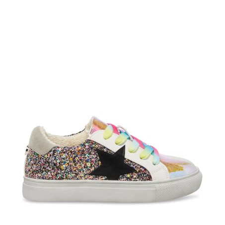 Multicolor Steve Madden Jrezume Kids' Sneakers | DOYXG2349