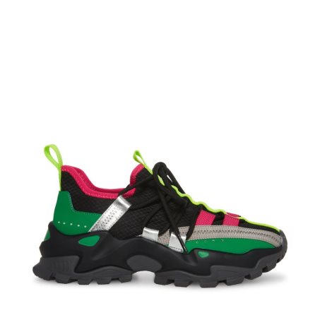 Multicolor Steve Madden Keegan Women's Sneakers | SNJUD6940