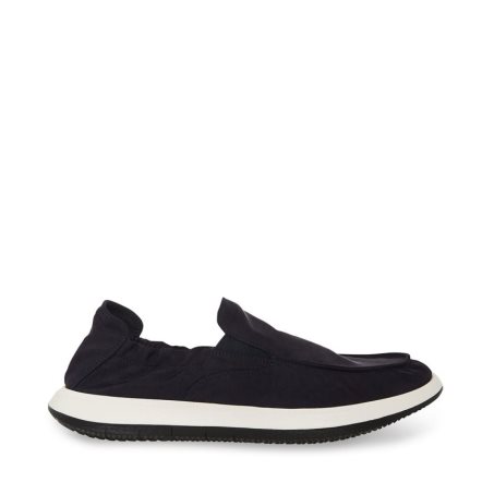 Navy Steve Madden Sonny Men's Loafers | TMJVZ5926