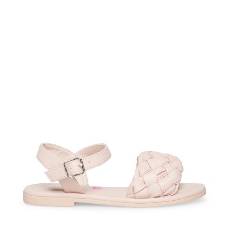 Pink Steve Madden Jkarina Kids' Flat Sandals | WEKAC7046