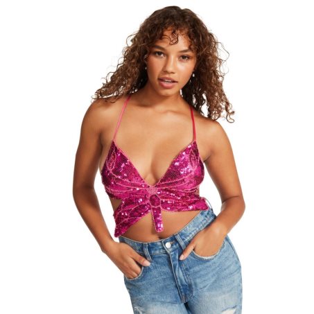 Pink Steve Madden Kia Women's Bras | TDYVS3654