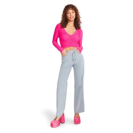 Pink Steve Madden Luna Women's Tops | WDUTJ9258