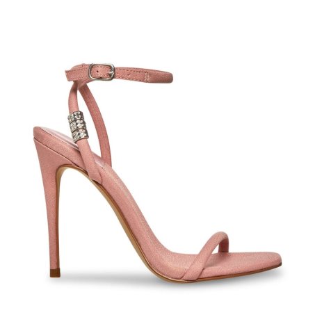 Pink Steve Madden Nadine Women's Heels Sandals | 12PLRE7845