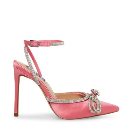 Pink Steve Madden Viable Women's Heels | LHZKO6284