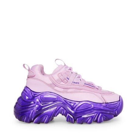 Purple Steve Madden Revel Women's Sneakers | 12IMOG9063