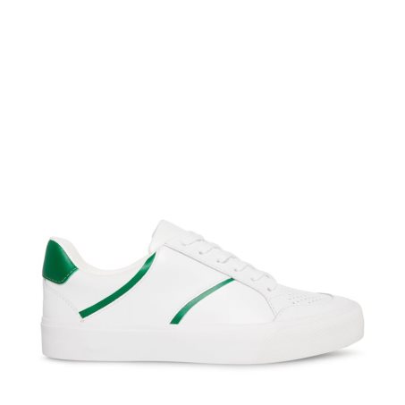 White Steve Madden Bryant Women's Sneakers | NICLV8016