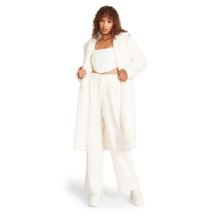 White Steve Madden Isabella Women's Pants | XIHYG5709