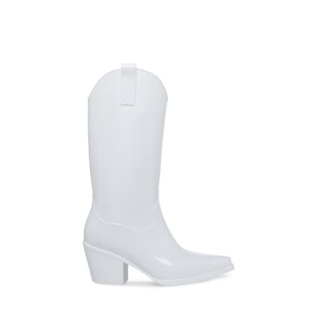 White Steve Madden Shallow Women's High Boots | AJSK123745