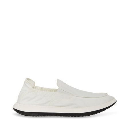 White Steve Madden Sonny Men's Loafers | 12ROXH8012