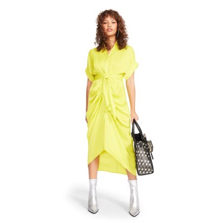 Yellow Steve Madden Tori Citron Women's Dress | MFAUD1378